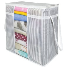 Pencereli Saklama Çantası - Gri