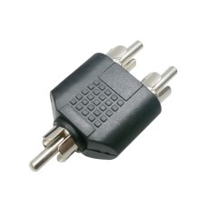 1 RCA ERKEK - 2 RCA ERKEK ÇEVİRİCİ JACK