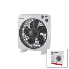 10 İNÇ  KUTU FAN  VANTİLATÖR  3 KADEME HIZ   6 PLASTİK KANAT 38W  60DK.ZAMAN AYARLI MTR-F610