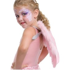 Pembe Renkli Orta Boy Çocuk Melek Kanadı 40x60 cm