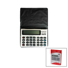 12 HANELİ MİNİ CEP - KILIFLI HESAP MAKİNESİ6.6X1.9X9.3CM TS-520B