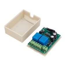 12 VOLT 433 MHZ 2 KANALLI ALICI VERİCİ GARAJ KUMANDASI DEVRESİ
