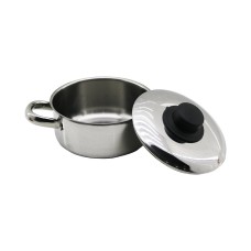 14CM   METAL KAPAK   MİNİ  ÇELİK TENCERE