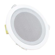 18 CM 6 WATT BEYAZ TRAFOLU METAL KASA ALÇIPAN HOPARLÖR (DELİK ÇAPI 15 CM) 18 CM 6 WATT BEYAZ TRAFOLU METAL KASA ALÇIPAN HOPARLÖR (DELİK ÇAPI 15 CM)