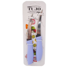 2 PARÇA  KARTELALI TIRTIRLI BIÇAK