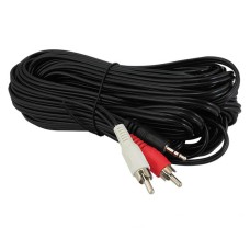 2 RCA ERKEK + 3.5 MM STEREO ERKEK SES KABLOSU 10 METRE
