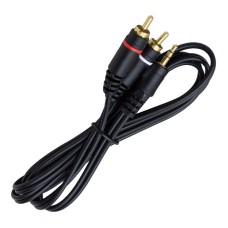 2 RCA ERKEK + 3.5 MM STEREO ERKEK 1.5 METRE 1.KALİTE KABLO 2 RCA ERKEK + 3.5 MM STEREO ERKEK 1.5 METRE 1.KALİTE KABLO