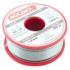 200 GR LEHİM KALIN 1,2MM SOLDEX  SN60 PB40