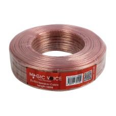 2X0.50 100 METRE ŞEFFAF HOPARLÖR KABLOSU