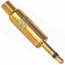 3.5 MM MONO GOLD METAL JACK FİŞ 3.5 MM MONO GOLD METAL JACK FİŞ