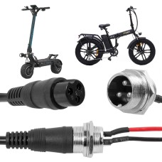 3 PİNLİ GİNGER ELEKTRİKLİ BİSİKLET - MOTOSİKLET - ARAÇ AKÜ ŞARJ KONNEKTÖRÜ 3 PİNLİ GİNGER ELEKTRİKLİ BİSİKLET - MOTOSİKLET - ARAÇ AKÜ ŞARJ KONNEKTÖRÜ