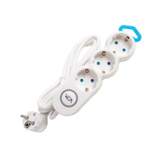 3LÜ 2 METRE KABLOLU ANAHTARLI GRUP PRİZ