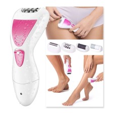 4 In 1 Su Geçirmez Epilasyon Aleti Epilatör Cihazı Tüy Alma Makinesi Topuk Törpüsü