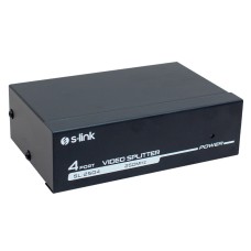 4 PORT 250 MHZ  MONİTÖR ÇOKLAYICI VGA SPLITTER DAĞITICI SL-2504