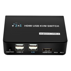 4K HDMI USB KVM SWITCH 2X1