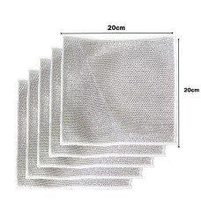 5 Adet Çok Fonksiyonlu Çizmeyen Tel Bulaşık Bezi Bulaşık Havlusu Bulaşık Temizlik Ovma Bezi