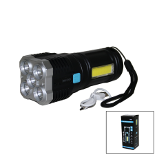 5IN1 + COB LED USB ŞARJLI EL FENERİ