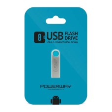8 GB METAL USB 2.0 FLASH BELLEK