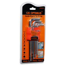 9 PARÇA  KROM UZUN - DÜZ ALYAN 180MM