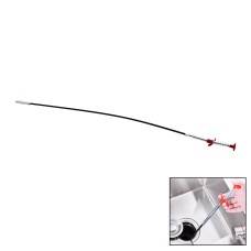 90 CM YAYLI LAVABO - GİDER TEMİZLEME KISKAÇ ÇUBUK