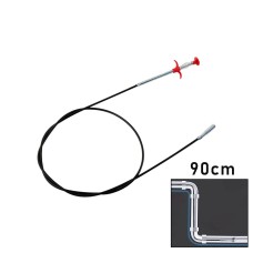 90CM YAYLI - KISKAÇ LAVABO - GİDER VB.TEMİZLEME - ÇOK AMAÇLI ÇUBUK