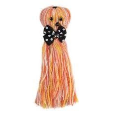 Ahtapot Şekilli Zilli Ve İpli Rengarenk Püsküllü Sevimli Kedi Oyuncağı Ahtapot Şekilli Zilli Ve İpli Rengarenk Püsküllü Sevimli Kedi Oyuncağı