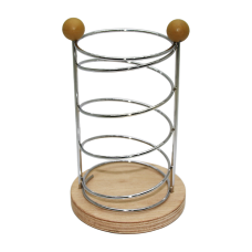 ARMONİ METAL KAŞIKLIK - AHŞAP TABAN - TEZGAH ÜSTÜ