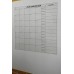 Aylık Planlayıcı Manyetik Duvar Stickerı Takvim Plan Çizelgesi