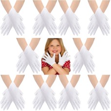 Beyaz Renk Likralı 23 Nisan 29 Ekim 19 Mayıs Gösteri Bando Eldiveni 10 Çift ( 20 Adet )