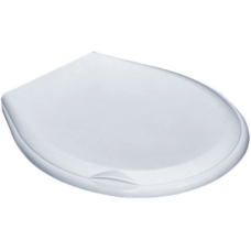 BEYAZ SERT KLOZET KAPAK BÜYÜK 36.5 x 42.5 cm