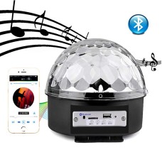 Bluetooth Sd Aux Usb Led Disko Lamba Topu Speaker