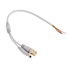 BNC GÜVENLİK KABLOSU   (BNC+POWER JACKLI 20 CM)