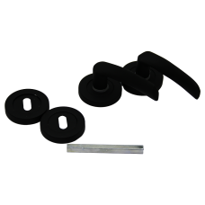 ÇELİKEL ERİŞ-10 AMERİKAN ODA KAPI KOLU SİYAH