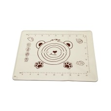 DİKDÖRTGEN  40X50CM  RENKLİ SİLİKON  HAMUR MATI  ÖLÇEK ÇİZİMLİ   240GR