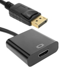 DISPLAY PORT TO HDMI DİŞİ 10 CM ÇEVİRİCİ KABLO