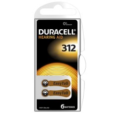 DURACELL 312 NO KULAKLIK PİLİ 6LI PAKET