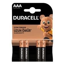DURACELL LR03/MN2400 AAA İNCE PİL (4LÜ) PAKET FİYAT
