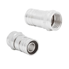 F KONNEKTÖR SIKMALI RG6 KISA TİP