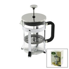 FRECHPRESS  800ML   CAM  BİTKİ SÜZGEÇİ METAL KAFES - PLASTİK SAPLI METAL KAPLAMALI PLS.KAPAK