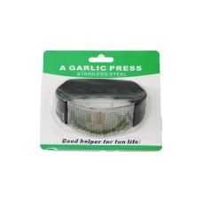 GARLIC PRESS  METAL ZIRH MODELİ SARIMSAK EZİCİ  PLASTİK TUTAMAÇLI