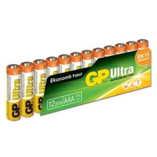 GP 24AU-12Lİ PAKET ALKALİN AAA İNCE PİL (12Lİ FİYAT)