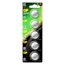 GP CR2430 3 VOLT LİTYUM PİL 5Lİ PAKET GPCR2430-2CPU5 (GPPBL2430054)