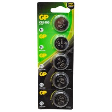 GP CR2450 3V LİTYUM PİL 5Lİ PAKET