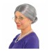 Gri Renk Yaşlı Peruğu Takma Saç Büyükanne Peruğu Yetişkin Çocuk Uyumlu