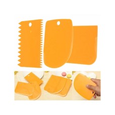 Hamur Şekillendirici Kesici Kazıyıcı Pasta Kek Dekorasyon Seti