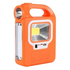 HB-6399A COB LEDLİ SOLARLI 3 KADEMELİ USB ÇIKIŞLI ŞARJLI IŞILDAK FENER (2 PARÇA AMPULÜ UNUTMA)