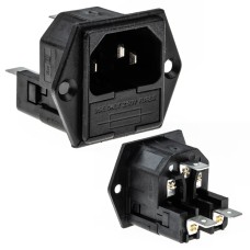 IC-213B POWER ŞASE ÇİFT FUSELİ KULAKLI C14 IC-213B POWER ŞASE ÇİFT FUSELİ KULAKLI C14