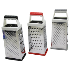 INOX DÖRTGEN - BÜYÜK METAL RENDE PLASTİK SAPLI