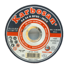İNOX METAL KESİCİ DİSK 115MMX1.0X22
