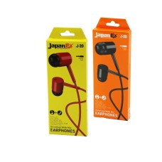 JAPANEX  J-20   KULAK İÇİ   MİKROFONLU  STEREO KULAKLIK KABLOLU= 1MT  AUX GİRİŞ